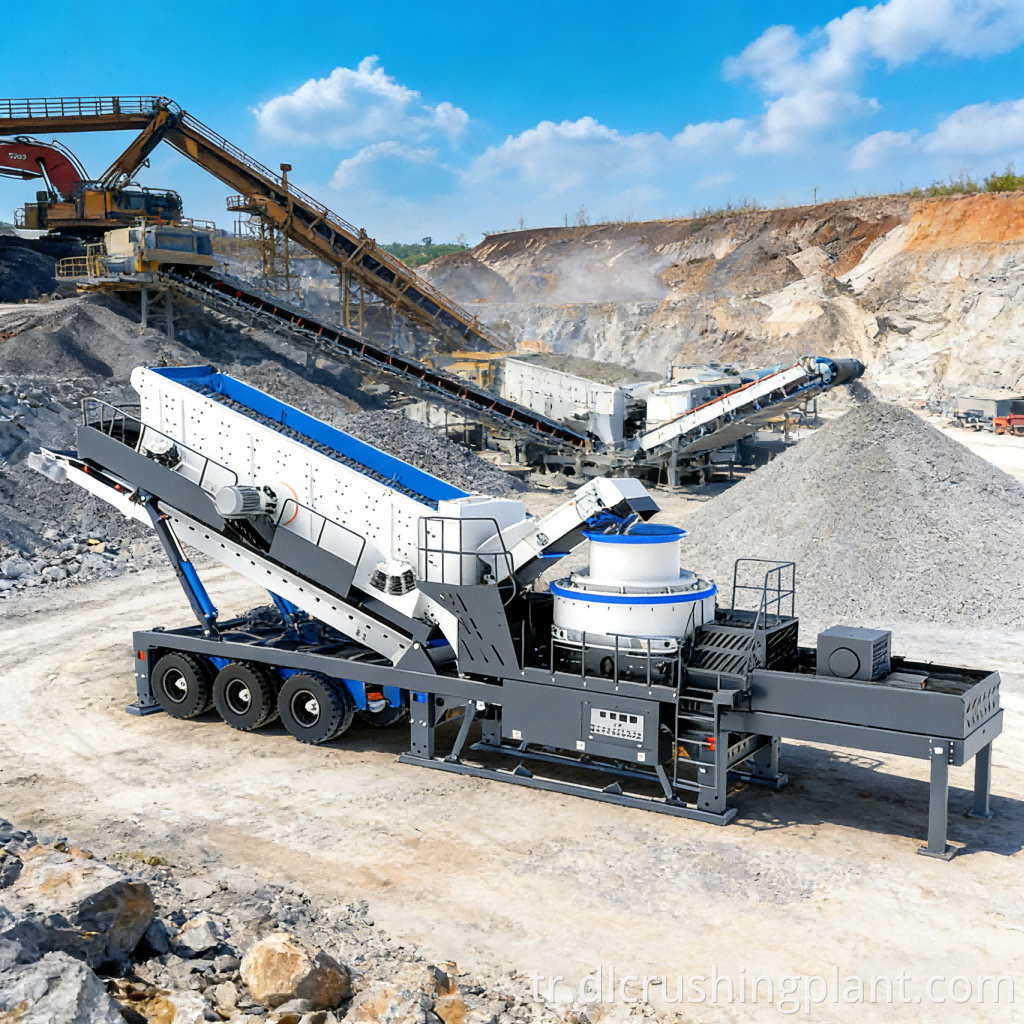 İnce Kırma Mobil İstasyonu (3) Fine Crushing Mobile Station (3)